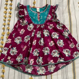 EUC Wild Flowers tunic